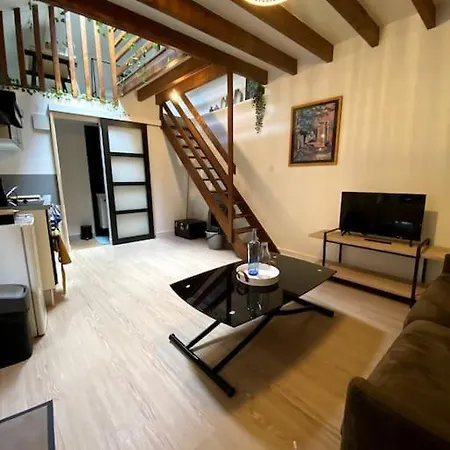 Charmant Et Paisible Duplex A Gare Rennes Exterior foto
